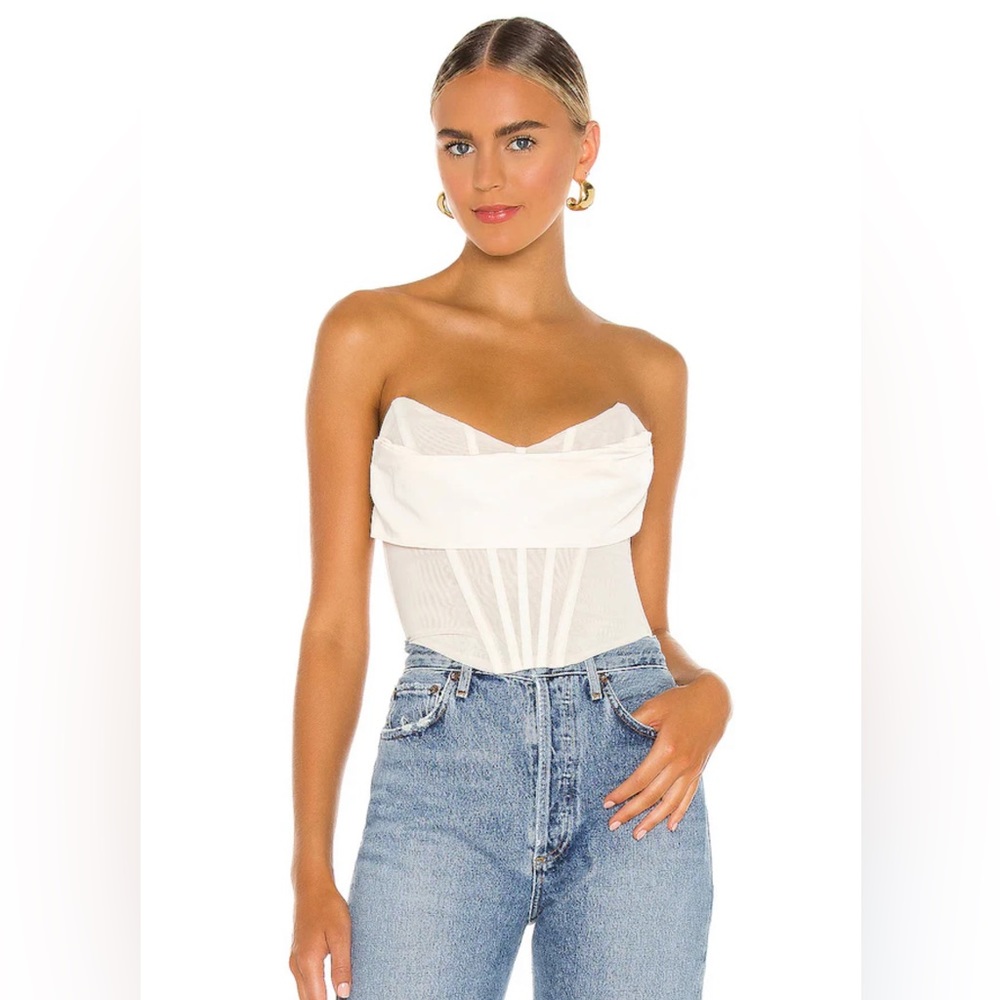 NBD Hailee Bustier Top XXS